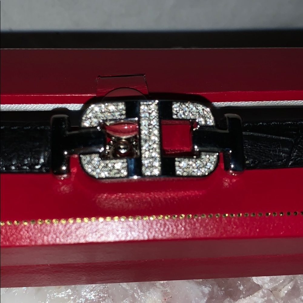 Leather strap bracelet